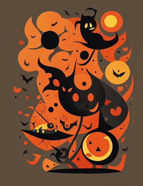 Diseño de camisetas de Halloween