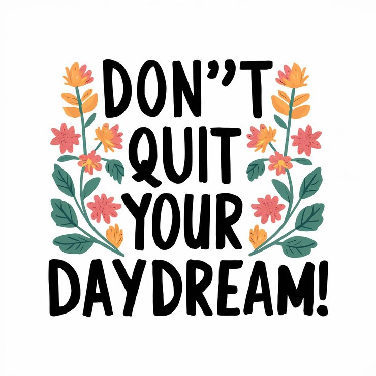 Foto diseño de camisetas de texto motivacional tipografía e ilustración
