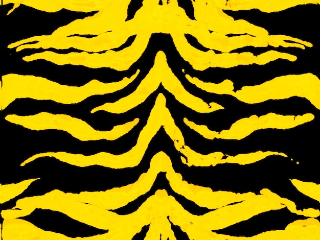 Diseño de camuflaje de acuarela. Azulejo abstracto de Safari. Patrón africano amarillo dorado. Patrón sin fisuras de rayas. Textura animal geométrica. Estampado de piel de cebra. Fondo de camuflaje de animales.