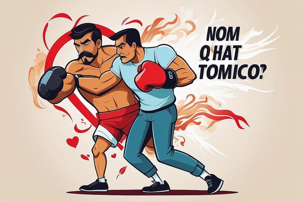 Diseño de cartel del Día Mundial sin Tabaco del 31 de mayo Un hombre golpeando una bolsa de arena de boxeo define a un hombre que está luchando para dejar de fumar