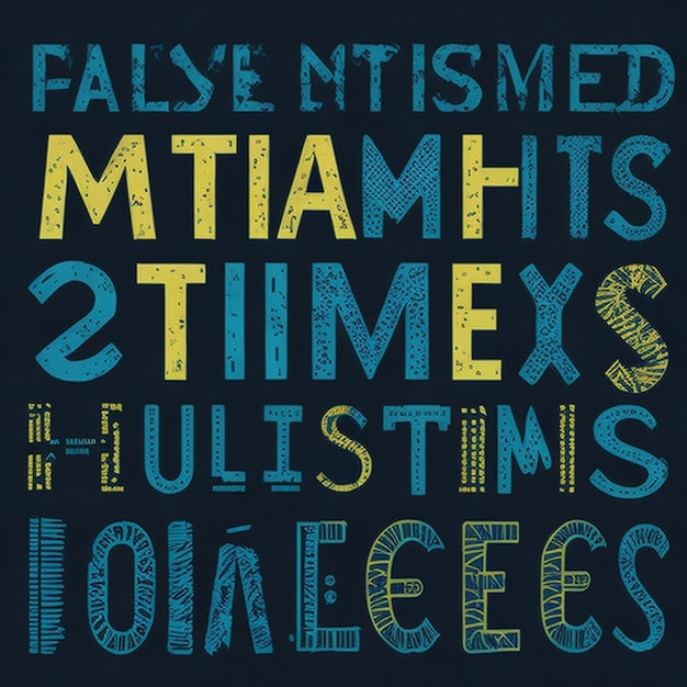 Foto diseño de cartel con palabra tiempo de matemáticas con números en el fondo con camiseta