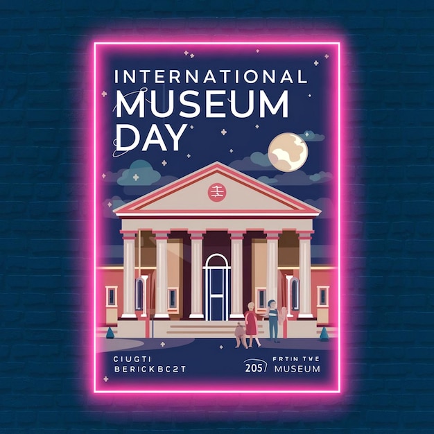 Diseño de carteles para el Día Internacional de los Museos