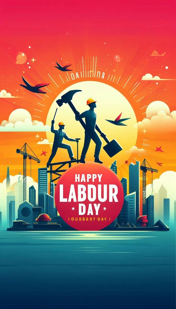 diseño de carteles del día del trabajo