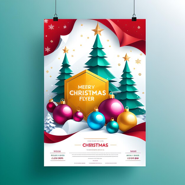 Diseño de carteles navideños