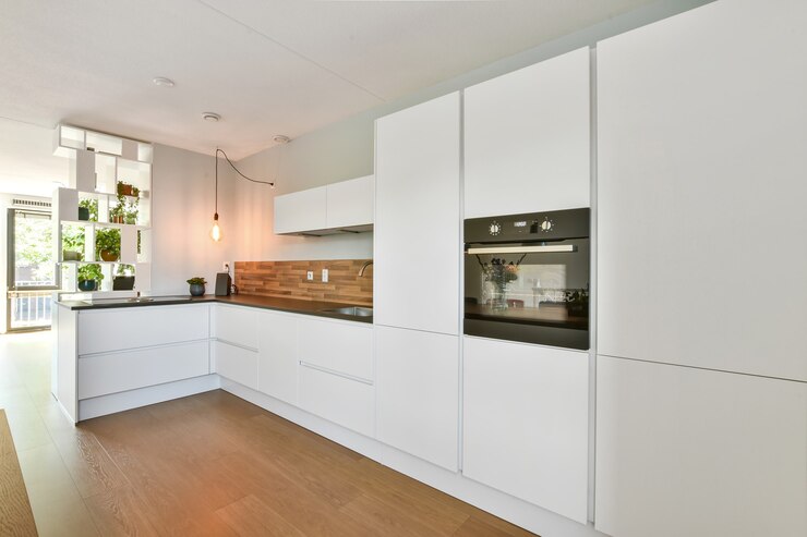 Diseño de cocina brillante