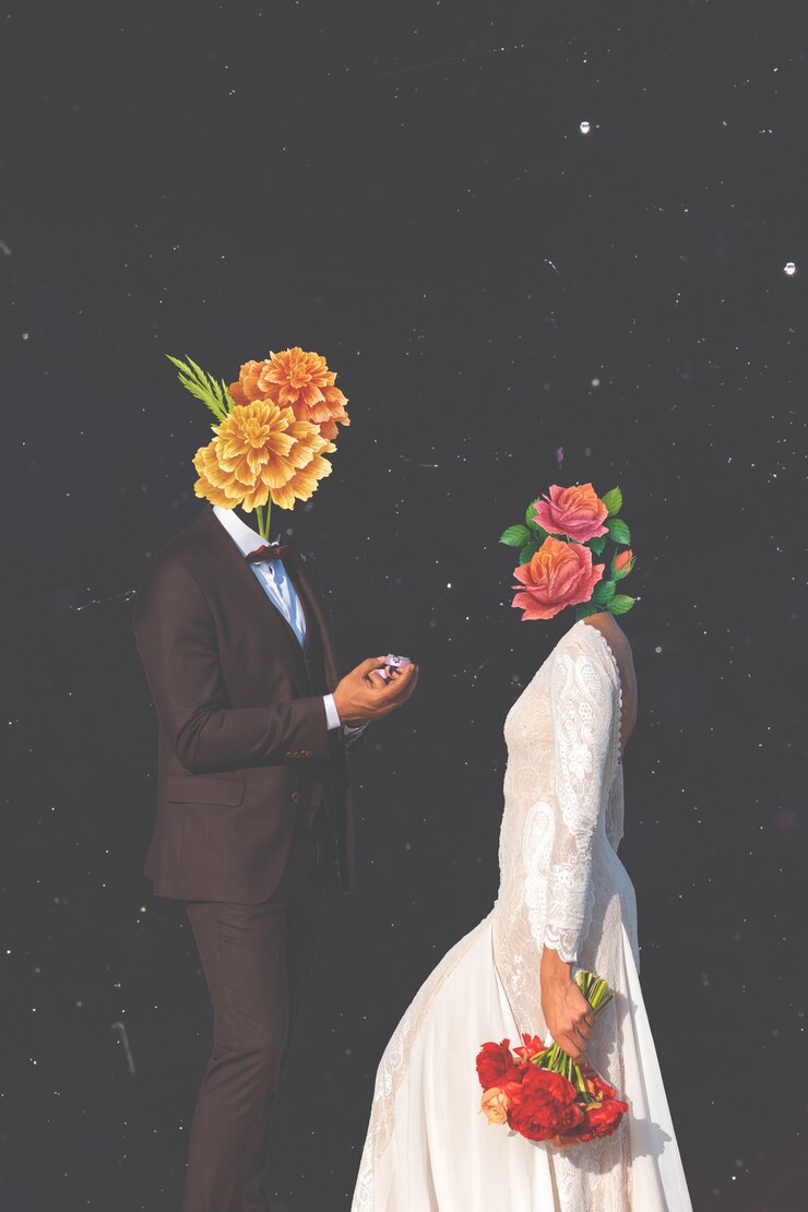 Diseño de collage para bodas