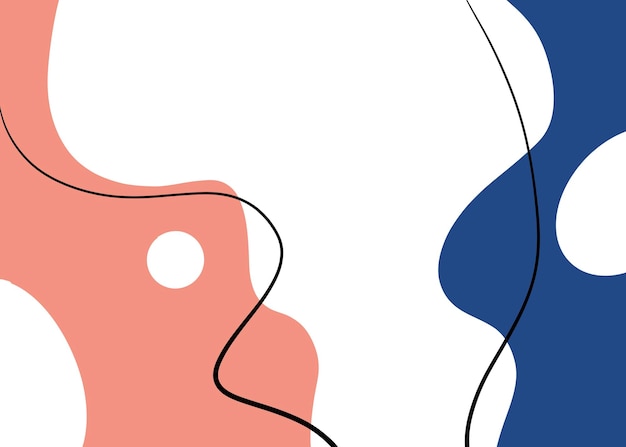 Diseño de concepto estético de fondo minimalista moderno para banner web y maqueta