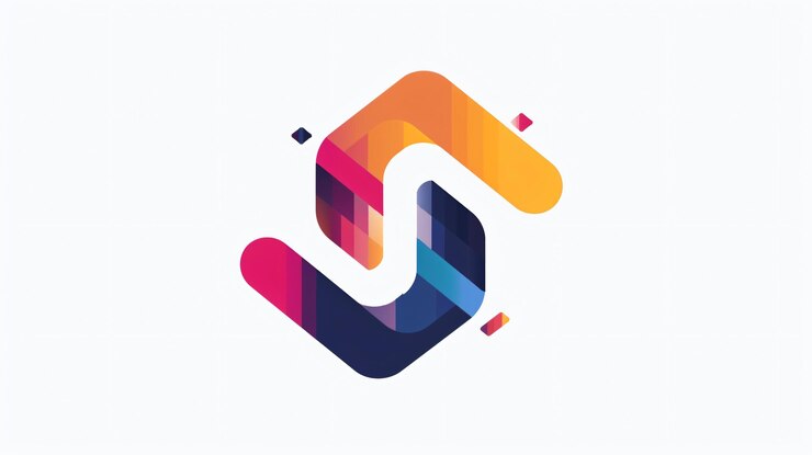 Foto diseño de un concepto de logotipo moderno para fintech y digital
