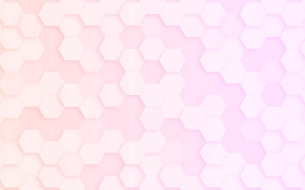 Diseño conceptual de hexágono colorido tecnología abstracta geometría de fondo