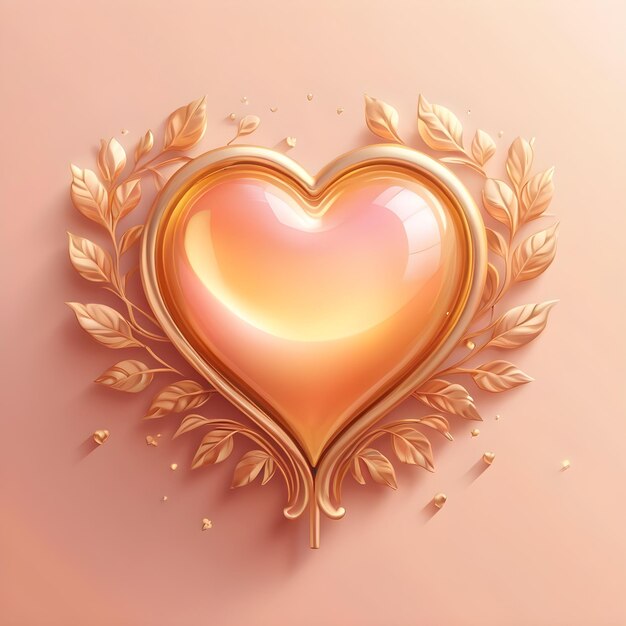 diseño del corazón del amor