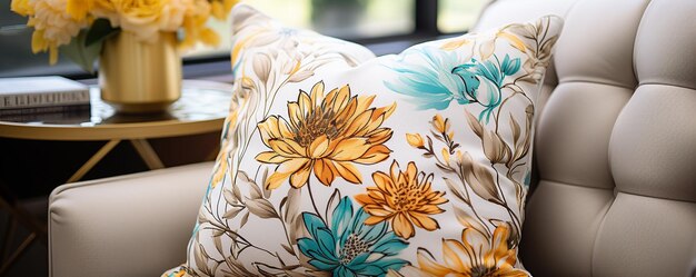 Foto diseño y costura de almohadas de dye