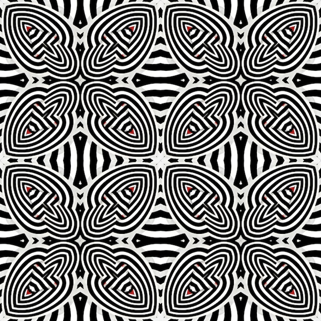 Diseño sin costuras patrón geométrico monocromático fondo a rayas abstracto