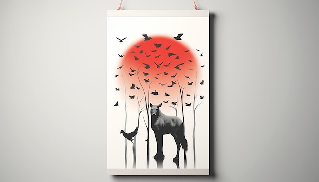 Diseño creativo de carteles para el Día Mundial de los Animales