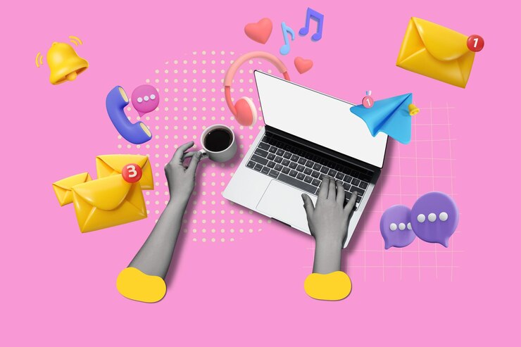 Foto diseño creativo una chica con un cuerno en un fondo brillante