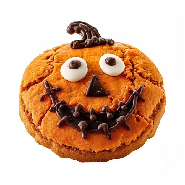 Foto diseño de decoración de galletas aterradoras de halloween