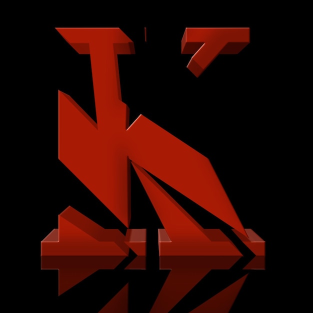 Diseño de descarga gratuita de fuente K 3D
