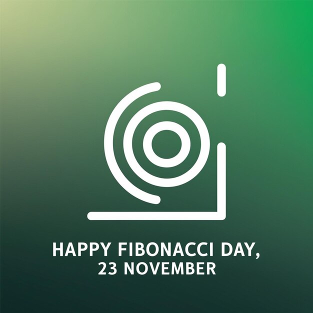 Diseño del día de Febonacci