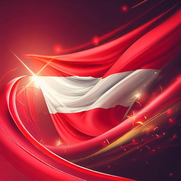 Diseño para el Día de la Independencia de Indonesia