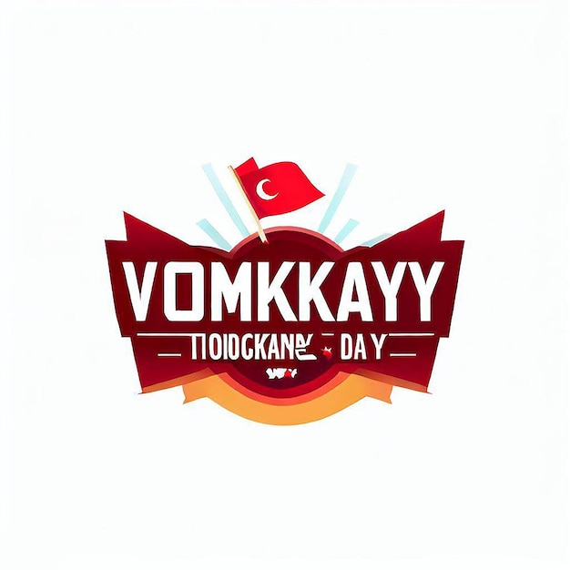 Diseño para el Día de la Independencia de Turquía039 el 30 de agosto