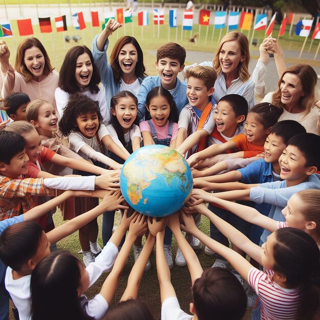 Foto diseño para el día mundial de la educación ambiental