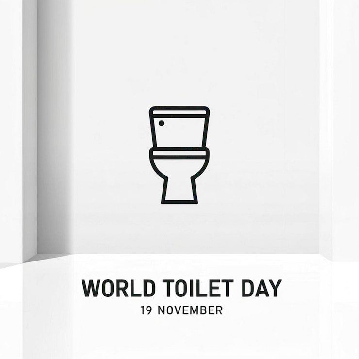 Foto diseño para el día mundial del inodoro