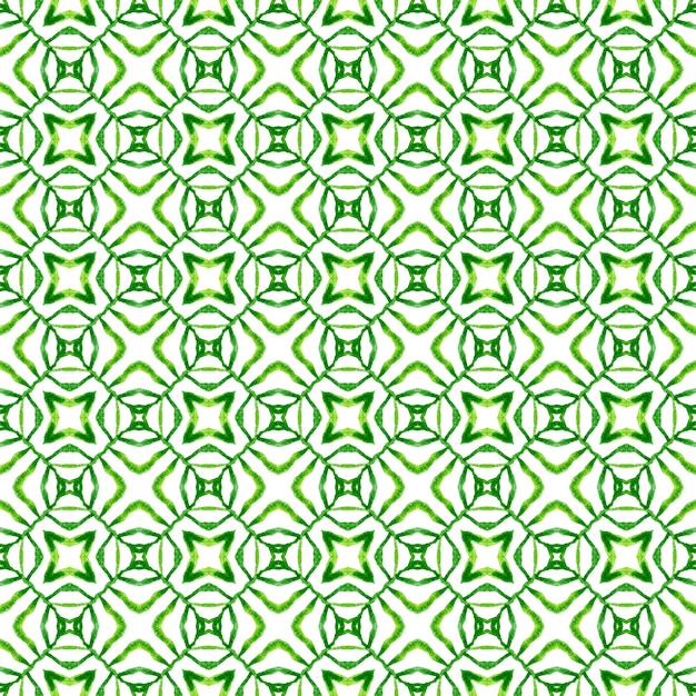Diseño dibujado a mano arabesco atractivo verde