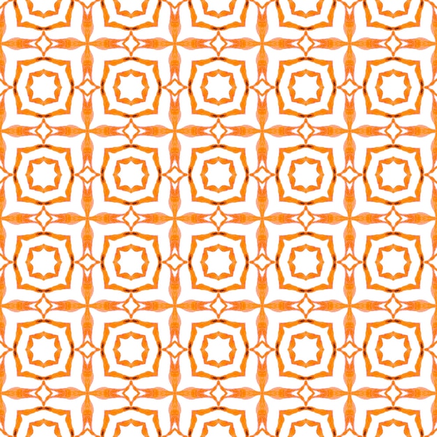 Diseño dibujado a mano a rayas Naranja notable boho