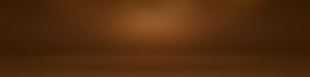 Diseño de diseño de fondo de pared marrón suave abstracto, estudio, habitación, plantilla web, informe comercial con color degradado de círculo suave