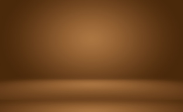 Diseño de diseño de fondo de pared marrón suave abstracto, estudio, sala, plantilla web, informe comercial con color degradado de círculo suave.