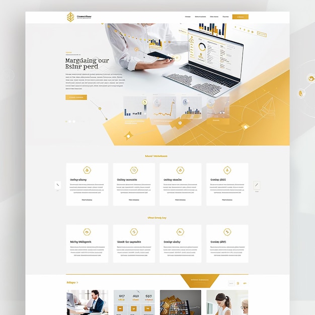 Diseño de diseño de sitio web profesional para una empresa especializada en el comercio de oro y criptomonedas