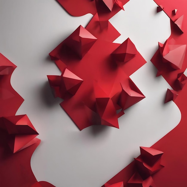 Diseño de diseño de valentines de Navidad de fondo rojo abstracto