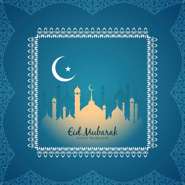 Diseño de eid mubarak