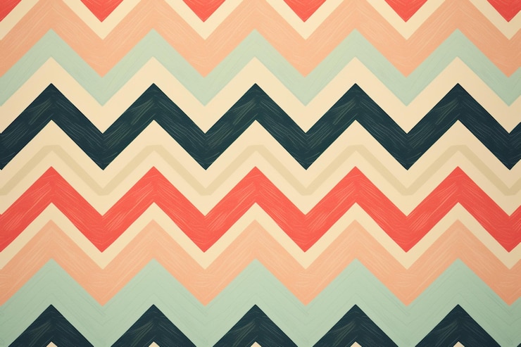 Foto diseño elegante en zigzag con colores suaves papel tapiz minimalista diseño artístico de fondo