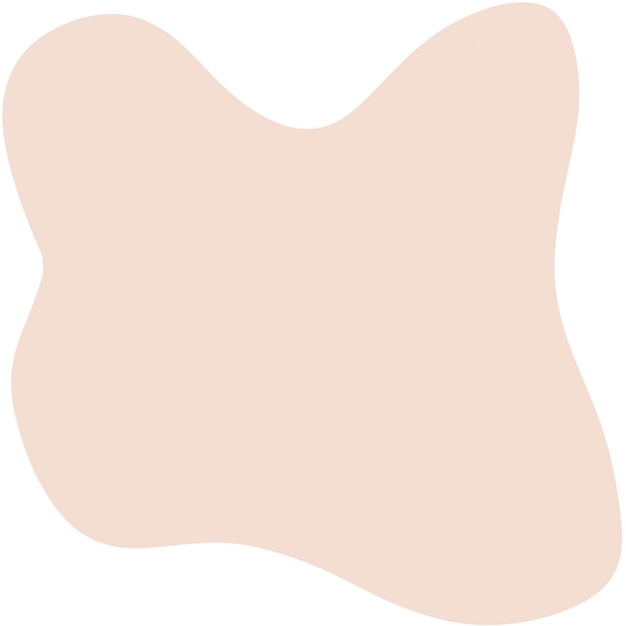 Diseño de elementos de formas de blob boho colorido abstracto para banner web