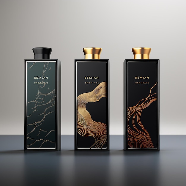 Diseño de envases de perfumes