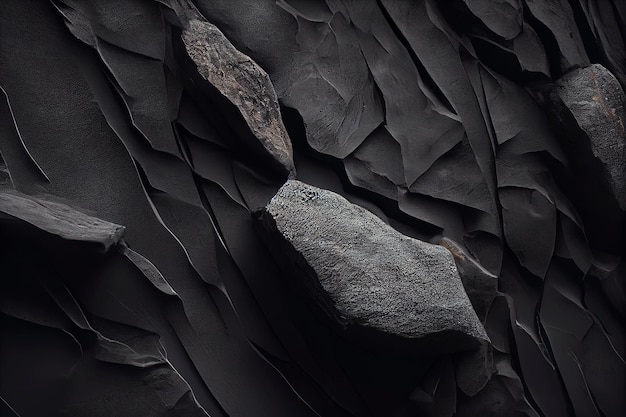 Diseño estético minimalista de papel tapiz de naturaleza oscura.