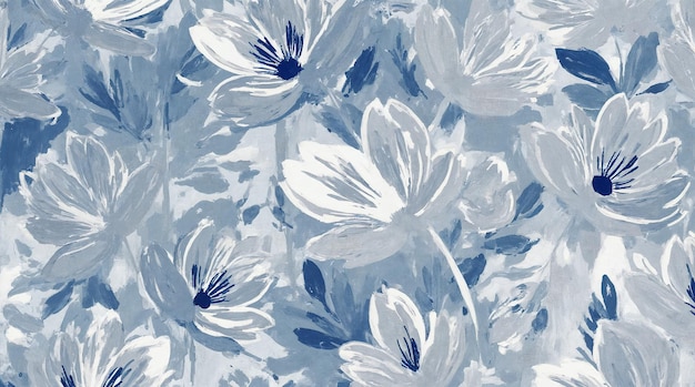 Diseño floral acuarela