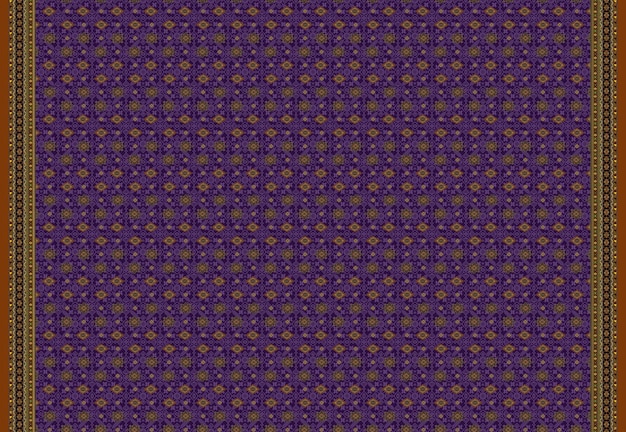 Diseño floral sin costuras en todo el tejido para impresión digital