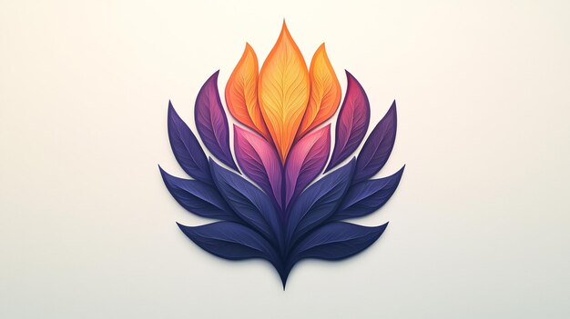 Un diseño de flores con un diseño de flores que dice "los colores son púrpuras"
