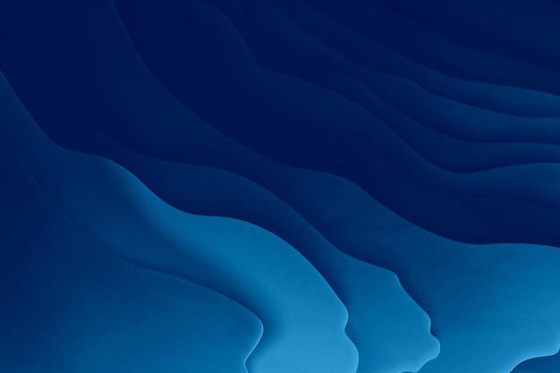 Diseño de fondo abstracto de color azul picton oscuro