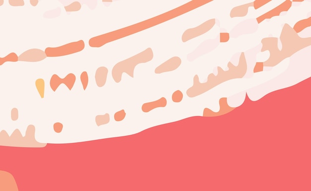 diseño de fondo abstracto dibujado a mano