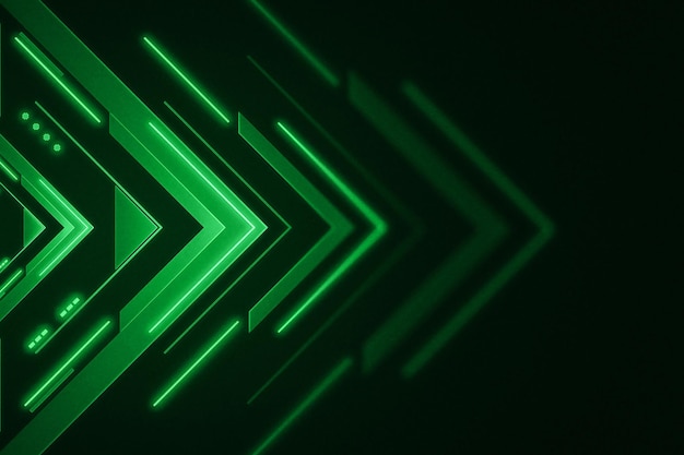 Diseño de fondo abstracto Discordia áspera Color verde
