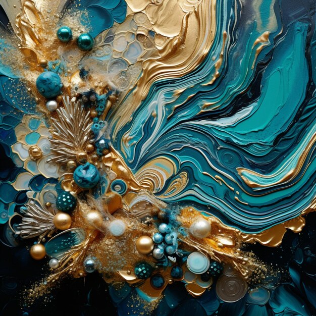 Diseño de fondo abstracto dorado