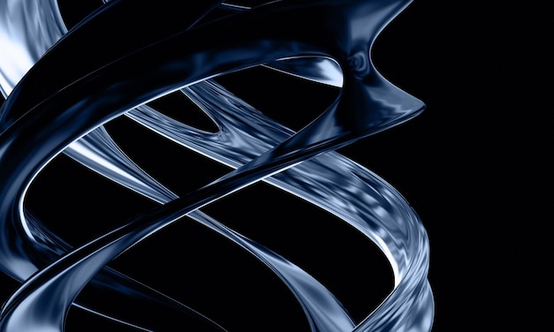 Diseño de fondo abstracto HD Ángel Azul
