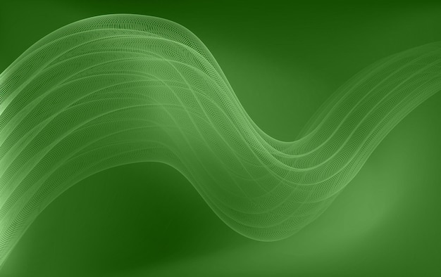 Diseño De Fondo Abstracto HD Brote Verde