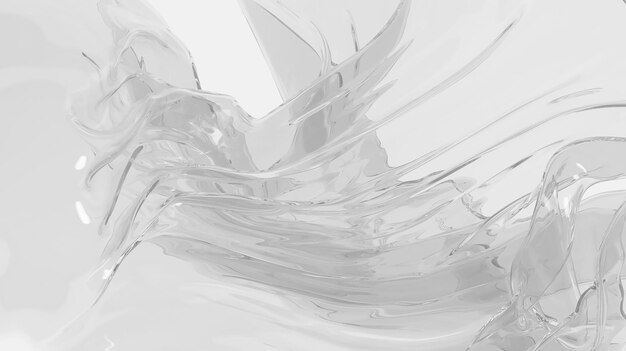 Diseño de fondo abstracto HD color blanco