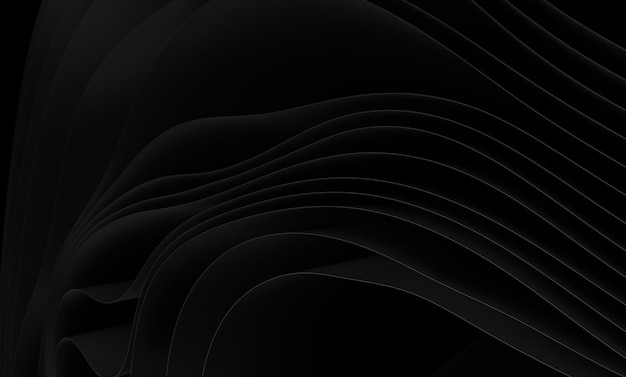 Diseño de fondo abstracto HD color negro