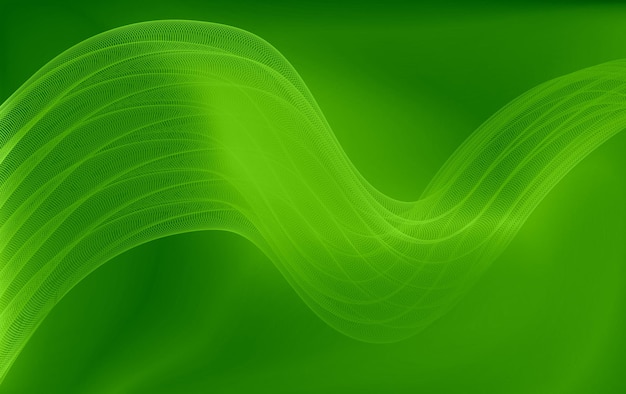 Diseño de fondo abstracto HD Color verde máximo