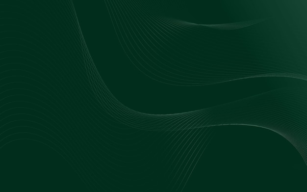 Diseño de fondo abstracto HD Color verde polimérico oscuro