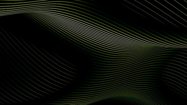 Diseño de fondo abstracto HD Color verde de verano
